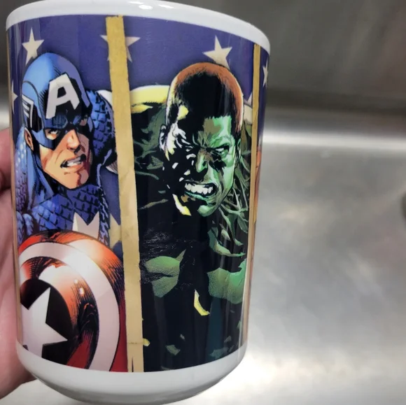 Marvel | Kitchen | Marvel Avengers Hulk Thor Ironman Captain America  Spiderman Coffee Cup Mug | Poshmark